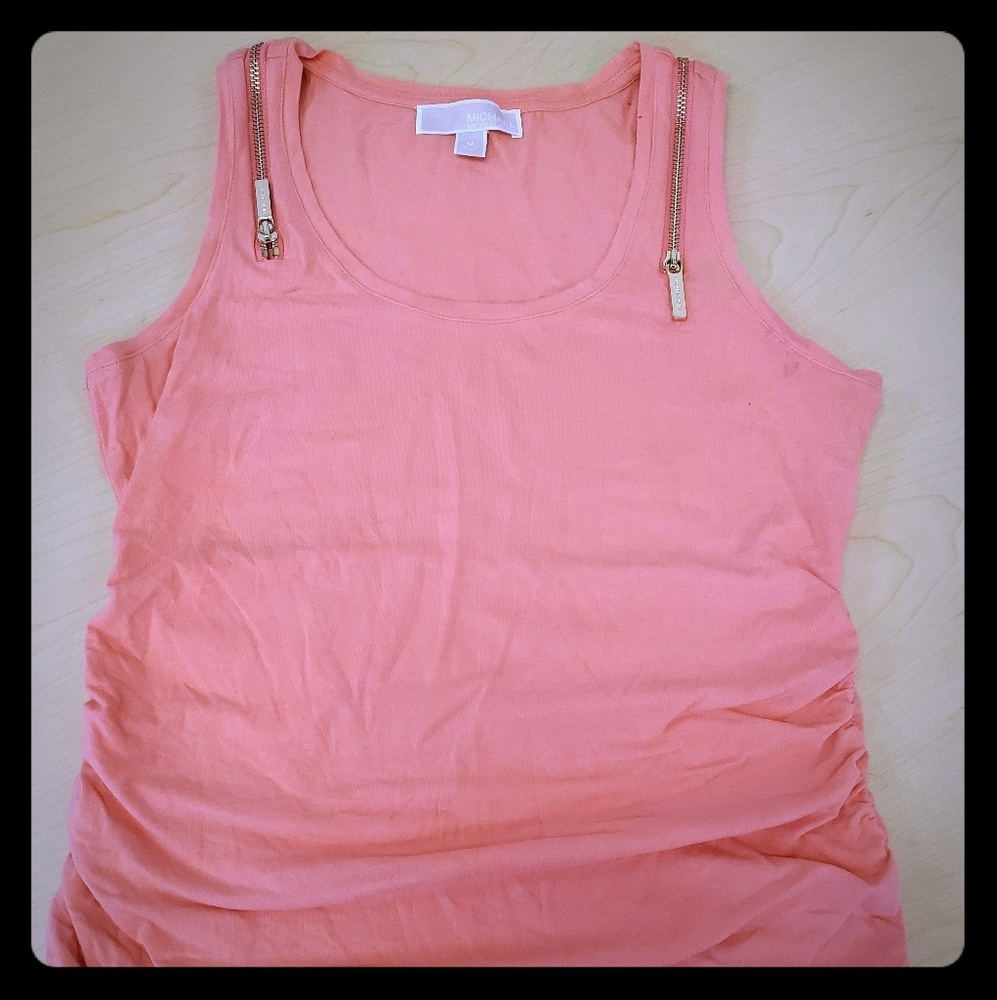 Michael Kohrs Zipper Tank Light Salmon